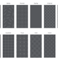 AllSfär OraV Pattern Cut Acoustic Panels